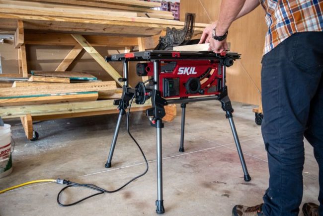 Skil 10-inch Table Saw with Folding Stand Review TS6307-00 - PTR