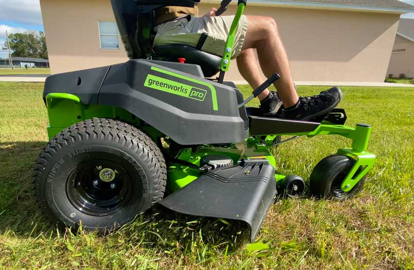 Greenworks V Crossoverz Inch Zero Turn Lawn Mower Review