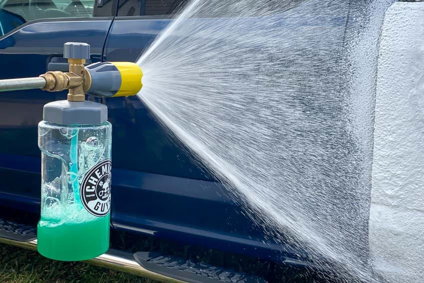 Foam Cannon Soap Foam Gun for Boat Cleaning and Car Wash - Foam Sprayer  Car