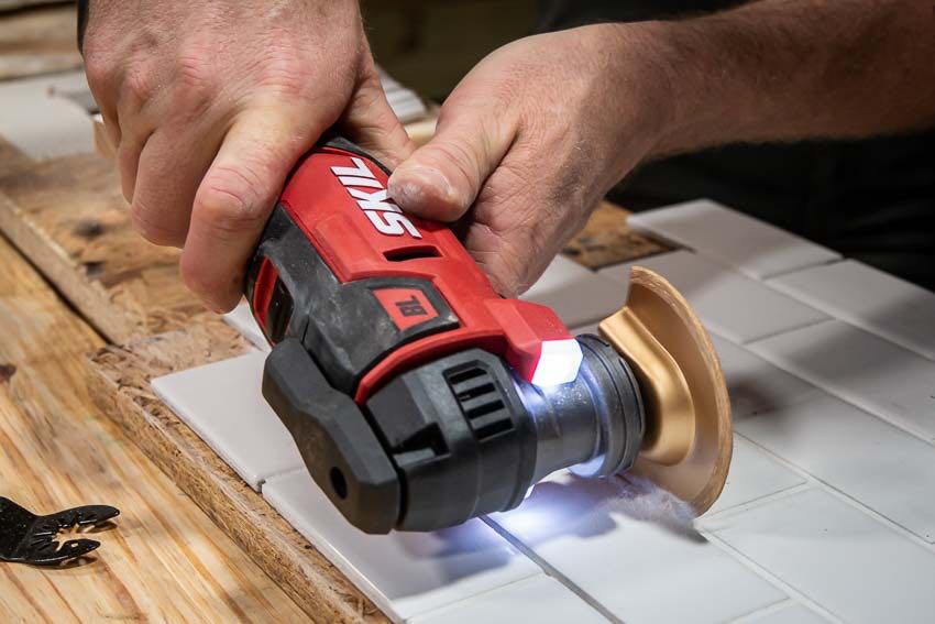 Cordless Oscillating Tool for Dewalt 20V Battery, 6 Variable Speed  Brushless-Motor Tool, Oscillating Multi Tool Kit for Cutting Wood Drywall  Nails Remove Grout & Sanding(Battery Not Included) 