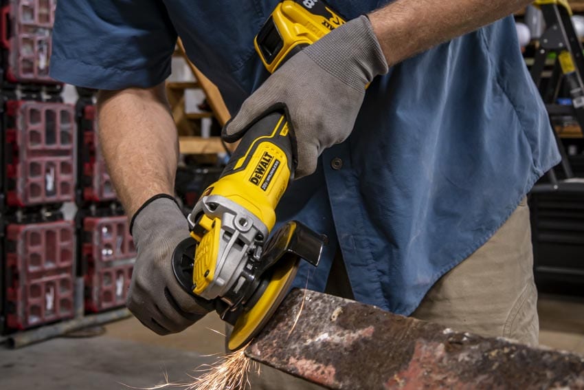 DeWalt Power Detect Angle Grinder Review DCG415 - Pro Tool Reviews