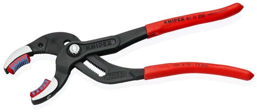 Knipex Pipe and Connector Pliers 81 11 250 - Pro Tool Reviews