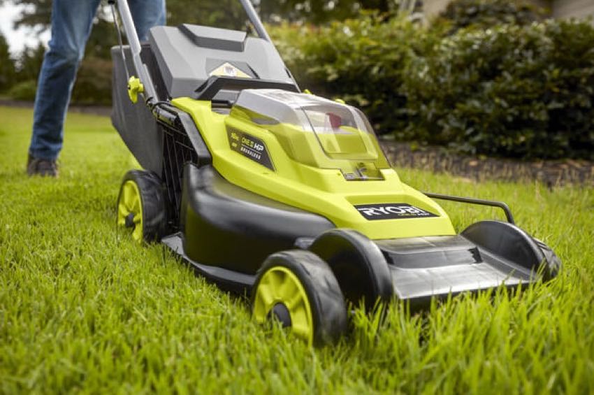 Ryobi 18V HP Brushless 16-inch Push Mower P1190VNM - PTR