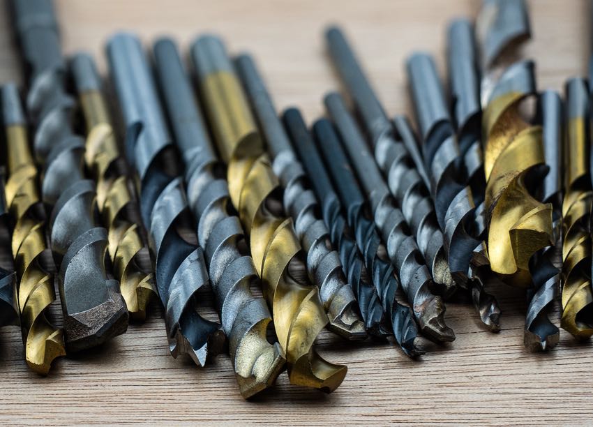 can titanium drill bits go through steel?