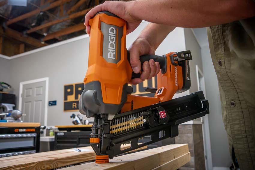 Ridgid 18V Brushless Cordless Framing Nailer Review R09894 - PTR