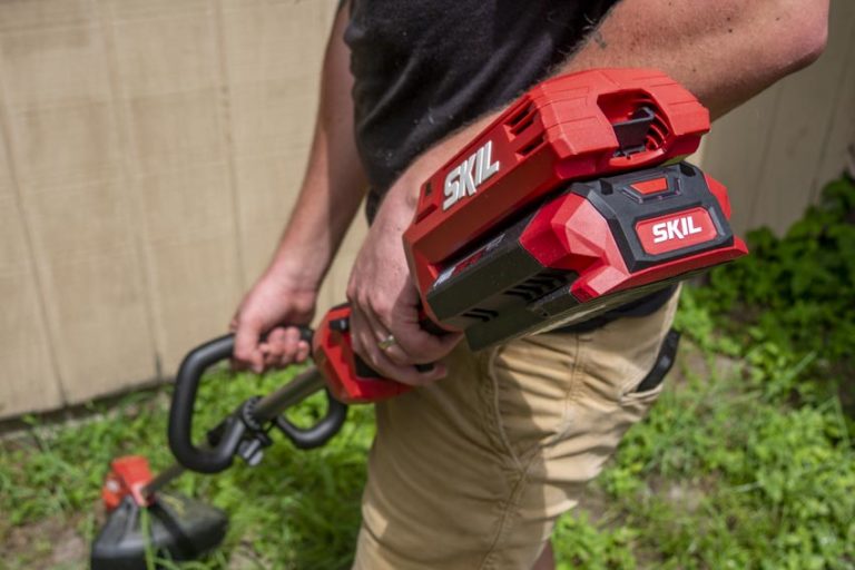 SKIL 40V Brushless 14Inch String Trimmer Review LT481810 Pro Tool