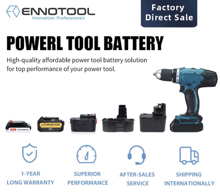 Replacement Tool Batteries: Third Party Savings |PTR