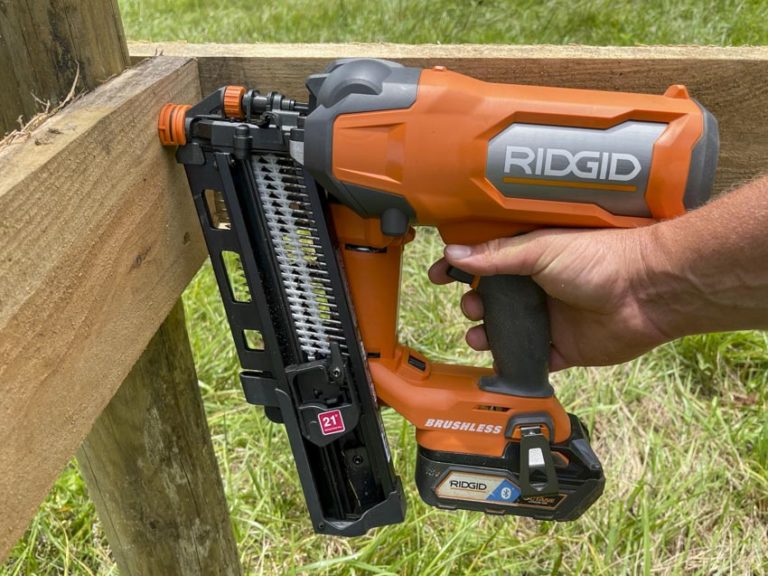 Ridgid 18V Brushless Cordless Framing Nailer Review R09894 PTR