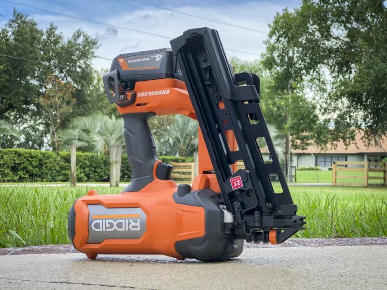 Ridgid 18V Brushless Cordless Framing Nailer Review R09894 PTR