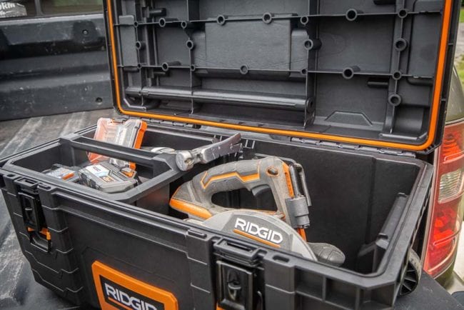 Ridgid Stackable Tool Box System