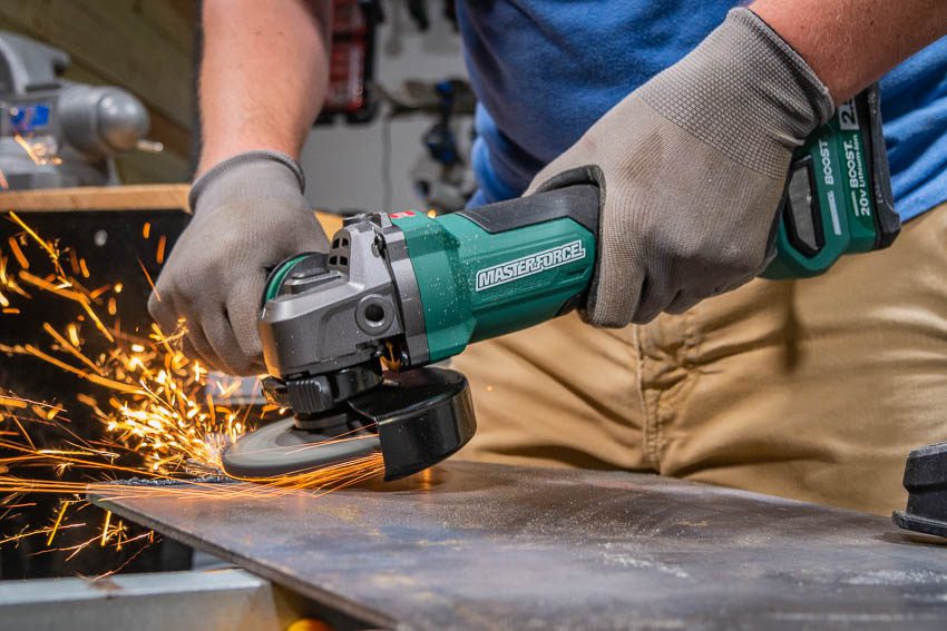 Masterforce Boost 20V Cordless Angle Grinder 2903 - Pro Tool Reviews