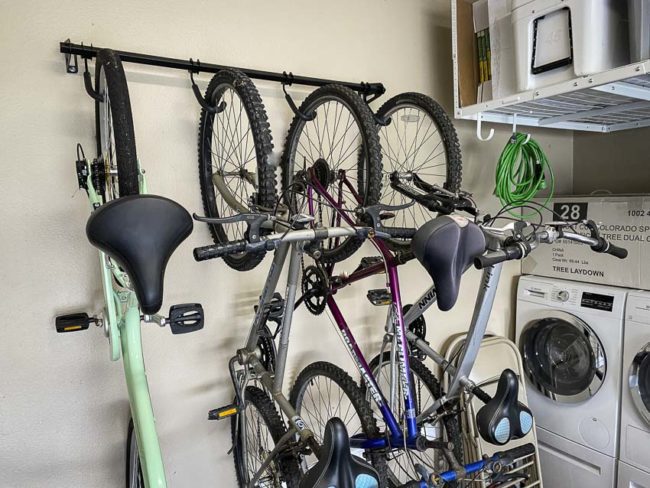 Fleximounts Garage Storage Racks and Wall-Mounted Bike Rack - PTR