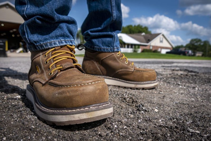 mens work boots with jeans