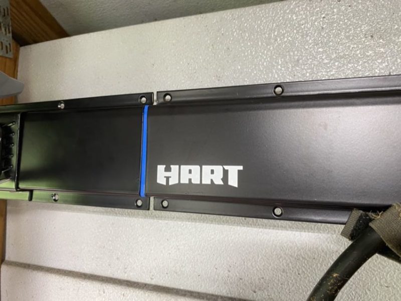 HART 8-Piece Garage Storage Rail Starter Kit 