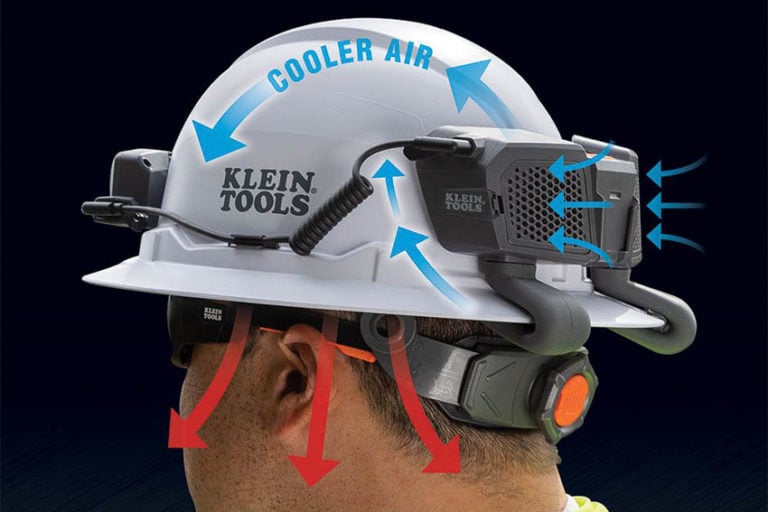 Klein Hard Hat and Safety Helmet Fan - Pro Tool Reviews