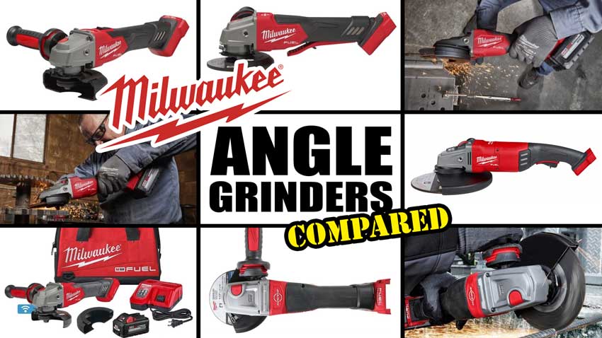 Best Milwaukee M18 FUEL Cordless Angle Grinders Compared