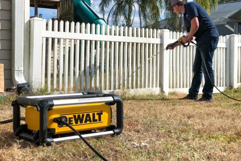 DeWalt 2100 PSI Electric Jobsite Pressure Washer Review DWPW2100