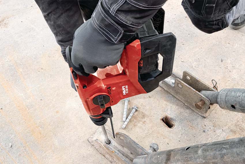 Hilti Nuron Te Cordless Sds Plus Rotary Hammer Ptr