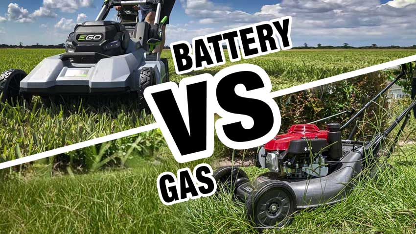 Gas Vs Battery-Powered Lawn Mower