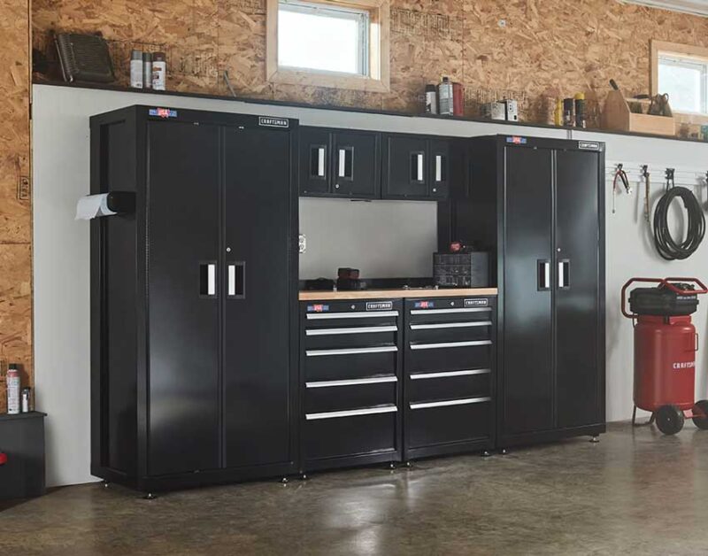 Craftsman 6-Cabinets Steel Garage Storage System
