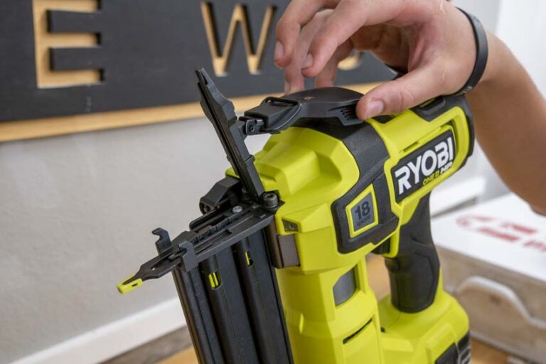 Ryobi 18V One + HP Brushless AirStrike 18-Gauge Brad Nailer Review P322