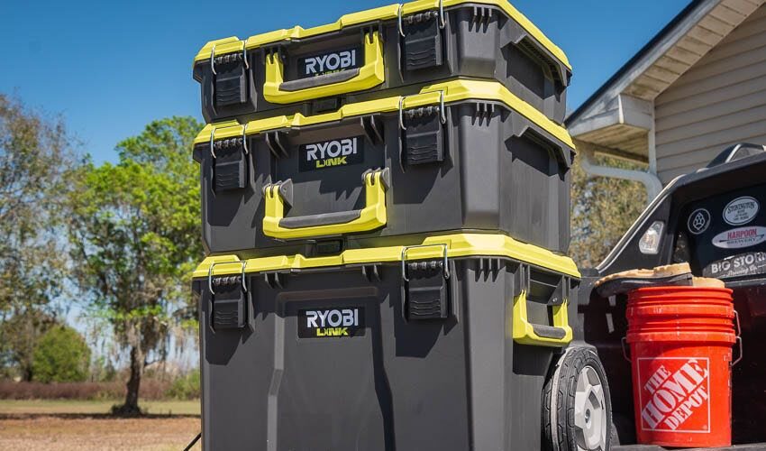 Ryobi Link 3-Piece Tool Box Set01