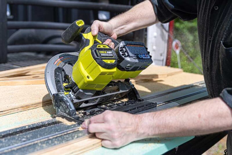 18V HP 6-1/2" Track Saw Review Pro Tool Reviews