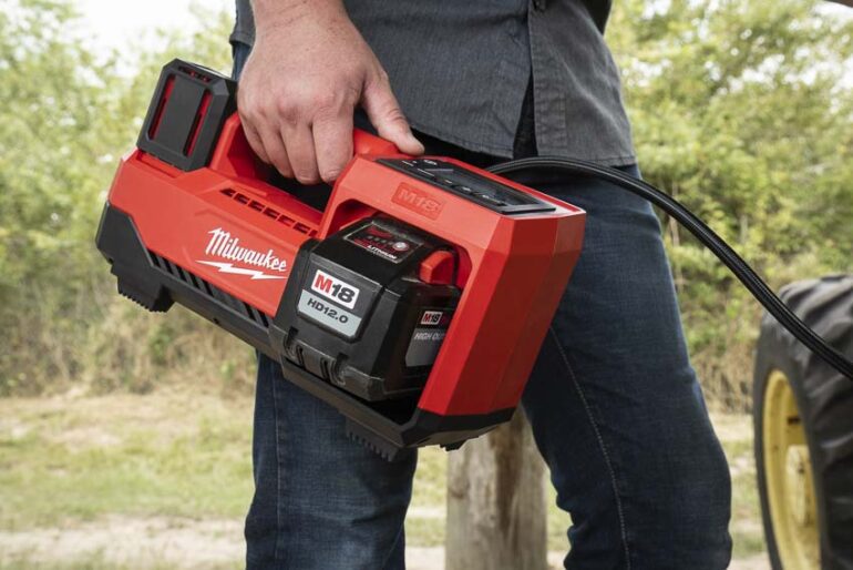 Milwaukee M18 Cordless Inflator Review 284820 Pro Tool Reviews