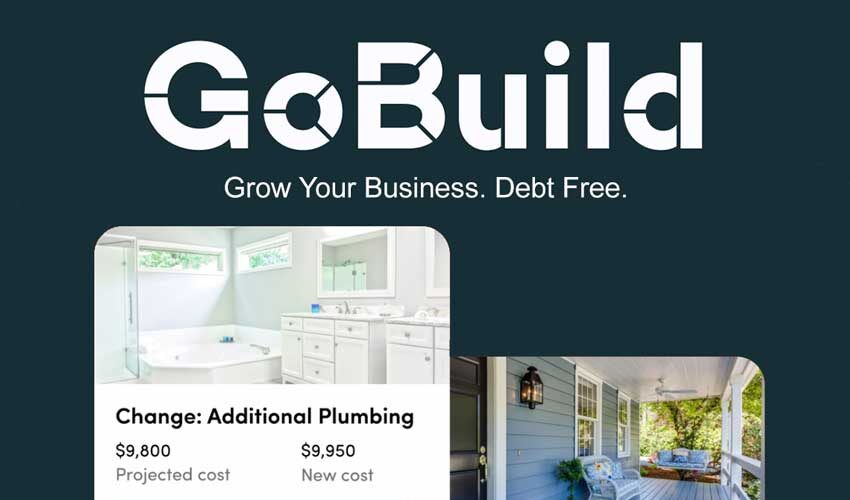 GoBuild business financing feature