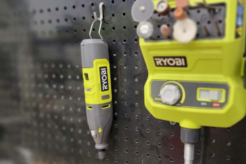 Ryobi 18V Speed Saw Rotary Cutter (Model P531) Review and Demo 
