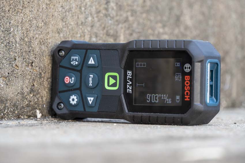 New Bosch Red & Green Laser Measurers Have a Stakeout Accuracy “Deviation”