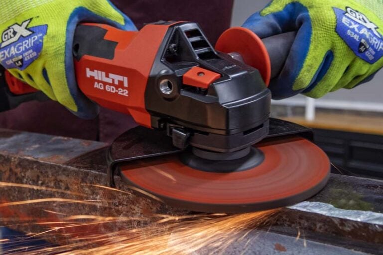 Hilti Nuron Cordless 6-Inch Angle Grinder Review AG 6D-22 - PTR