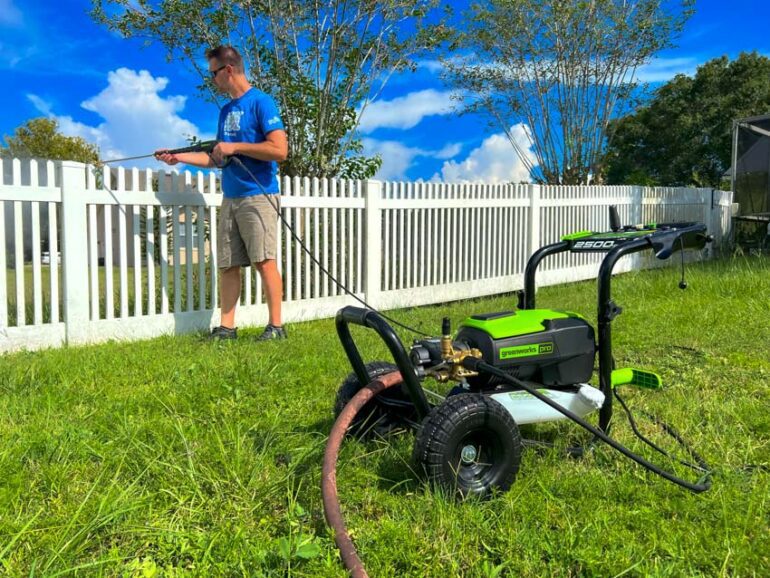 Greenworks 2500 PSI Industrial Electric Pressure Washer Review