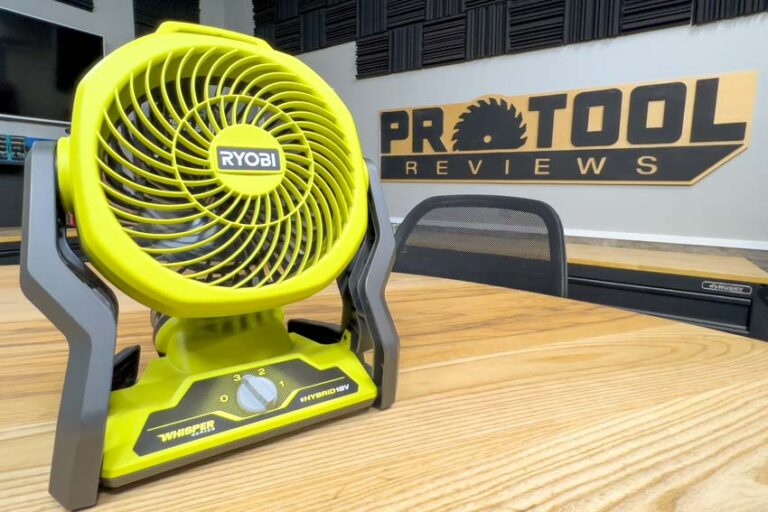 Ryobi 18v Hybrid 75 Inch Portable Fan Review Pcl811b Ptr 1299