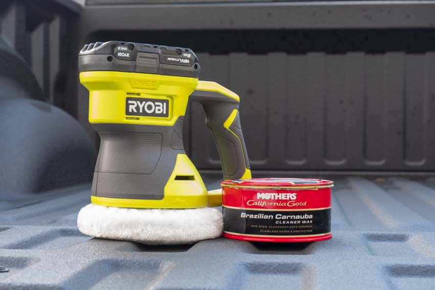 Ryobi 18V One Cordless Orbital Buffer Review PCL460 PTR   Ryobi 18V Buffer Review 07 