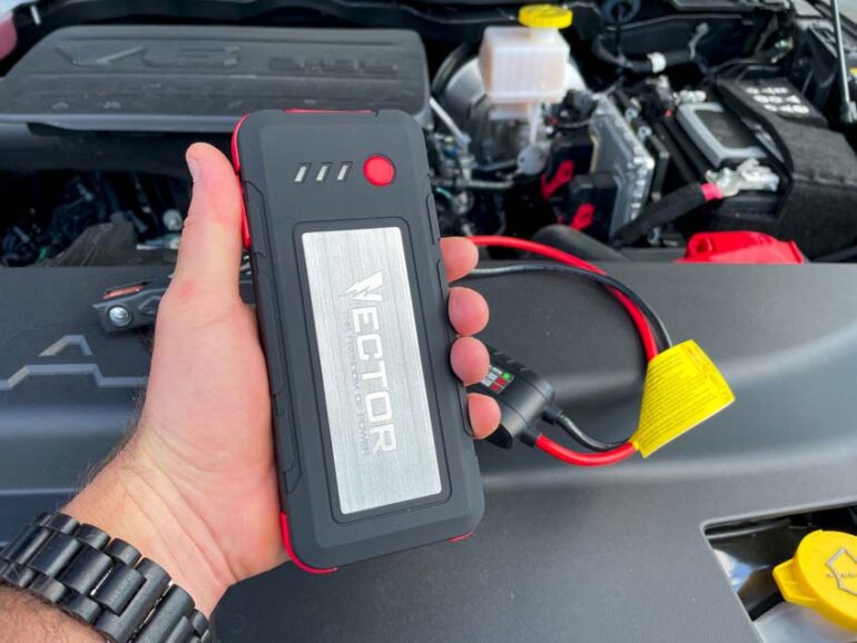 Vector Lithium Ion Jump Starter Review Ptr