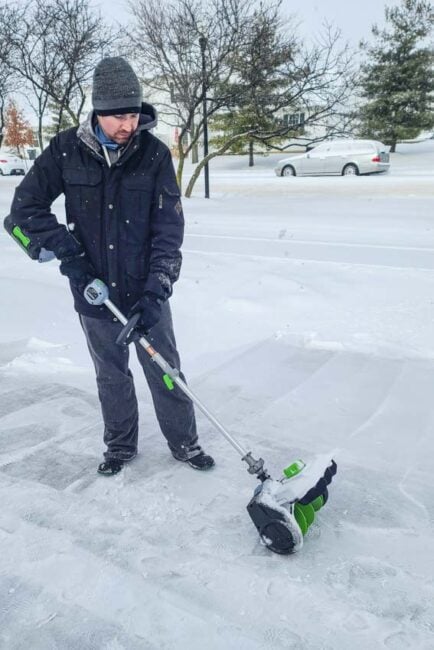 EGO Multi-Head Snow Shovel Attachment Review - PTR