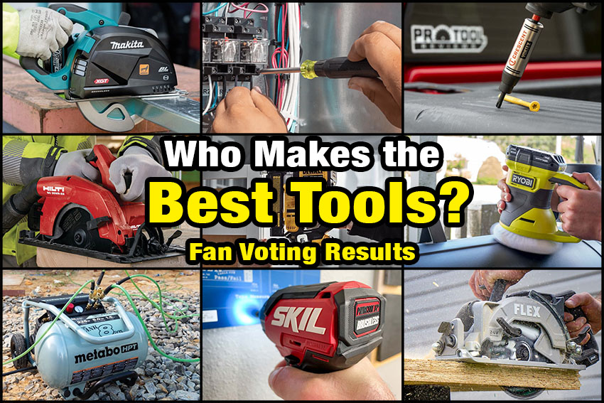 what company makes the best power tools?