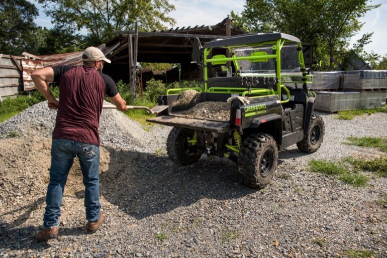 Greenworks Commercial Utv Battery Powered Utility Vehicles