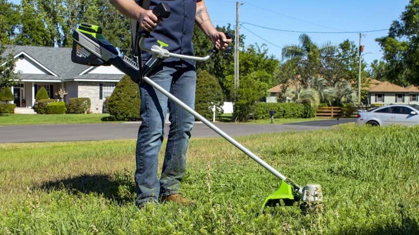 Greenworks 60V Bike Handle String Trimmer Review