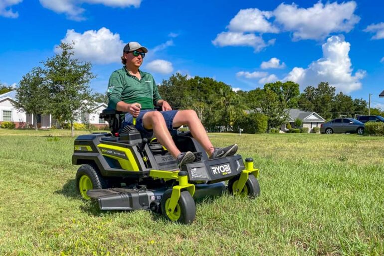 Ryobi 80V iDrive Zero-Turn Riding Lawn Mower Review - PTR