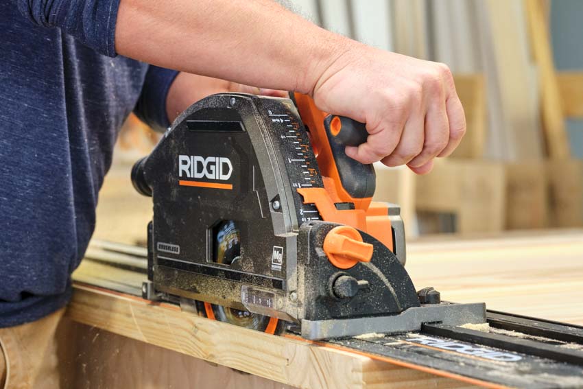 Ridgid V Cordless Track Saw Review Pro Tool Reviews