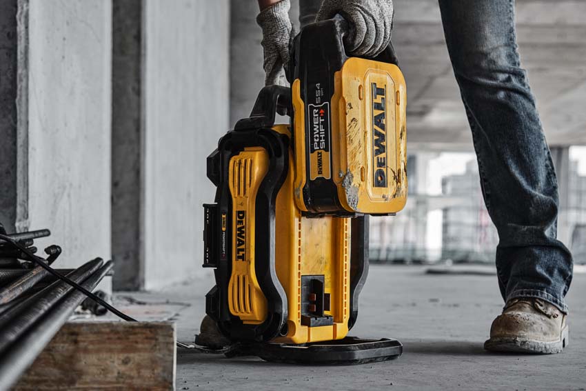 DeWalt PowerShift Electrified Equipment Battery System - Pro Tool Reviews