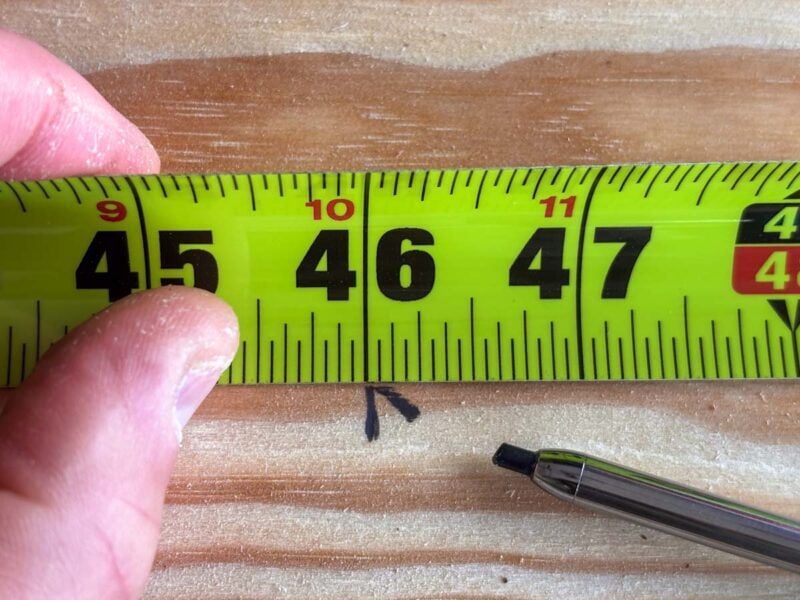 How to Read a Tape Measure: Making Your Mark