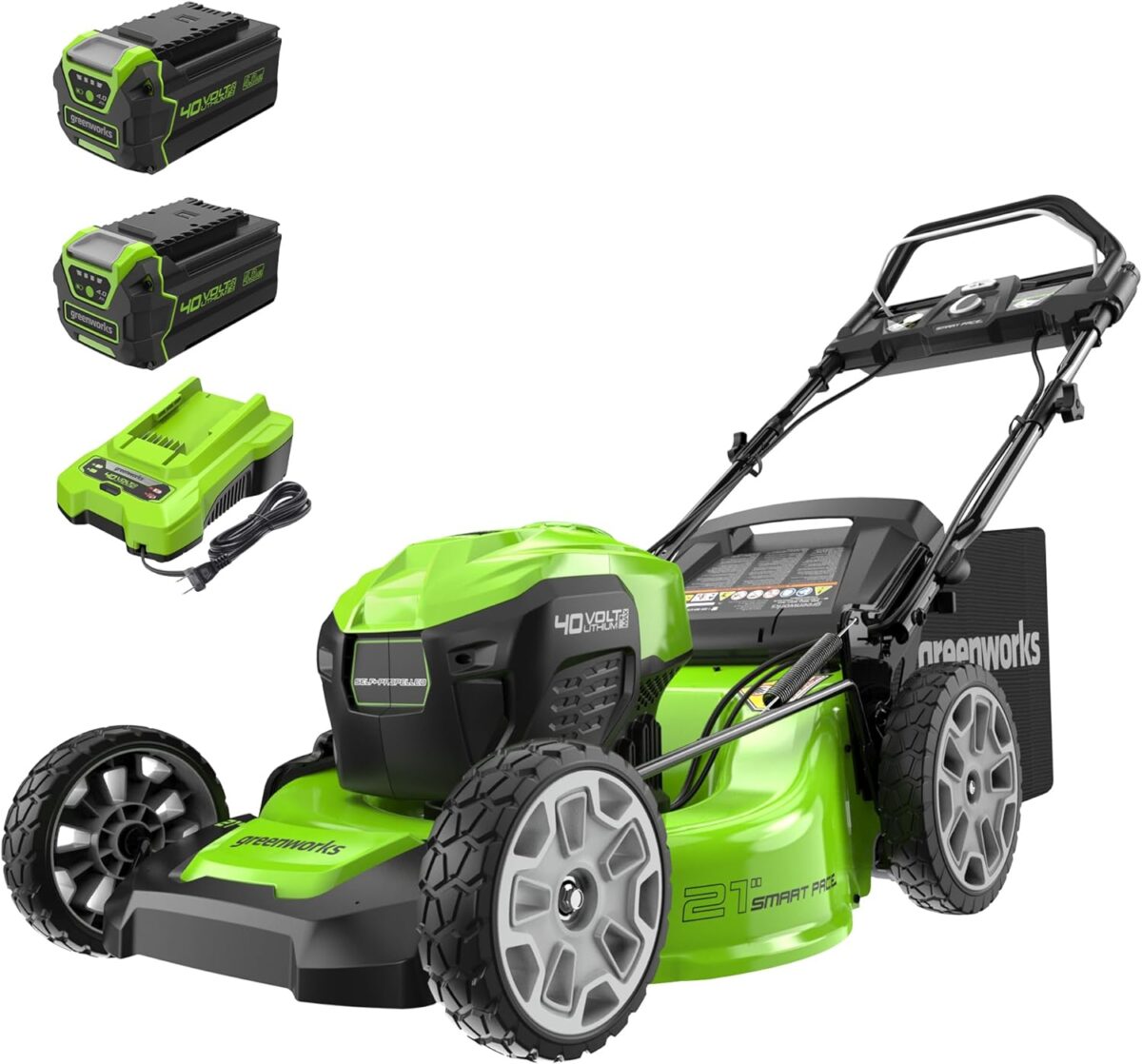 Save 20% on a Greenworks 40V 21-inch Lawn Mower Kit!