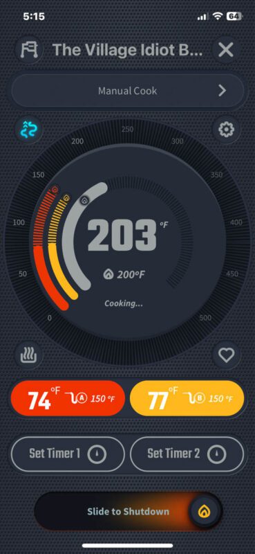 Brisk It Origin 580 Smart Pellet Grill App