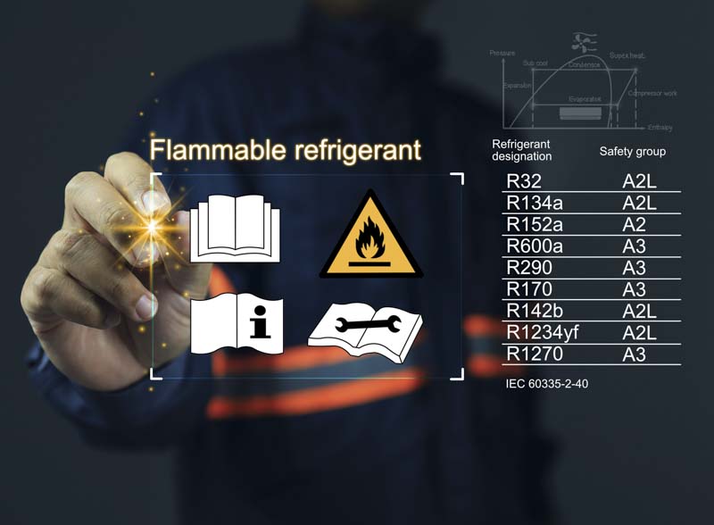 flammable refrigerant