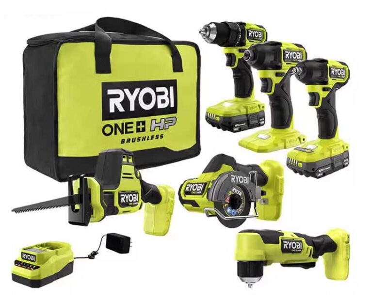 Ryobi 6-tool HP brushless kit