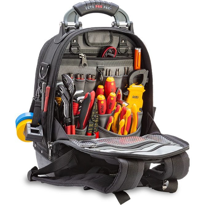 Best Tool Backpack: Veto Pro Pac Tech Pac Blackout