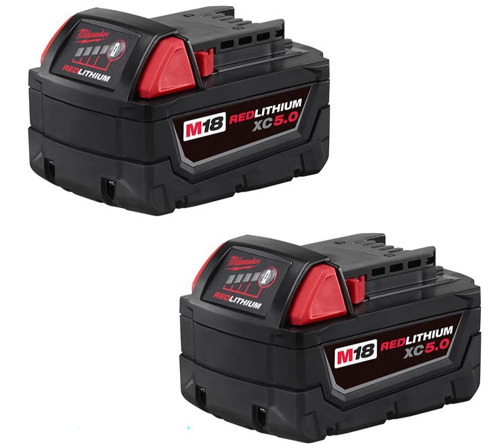 Get a FREE Milwaukee Bare Tool or Charger with M18 Battery 2-Pack Purchase!